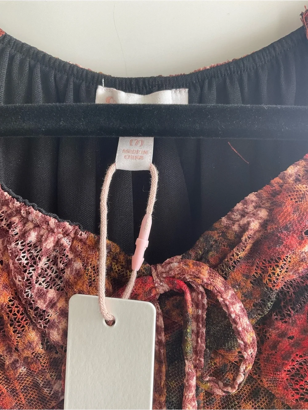 NWT GB Girls Floral Print Maxi Dress, Size 7, Fully Lined